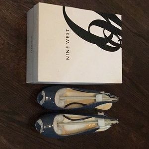 Nine West Just Smile sandals.  Size 7.5